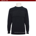 Herren Yak Strick Rundhals Langarm Pullover Pullover für den Herbst